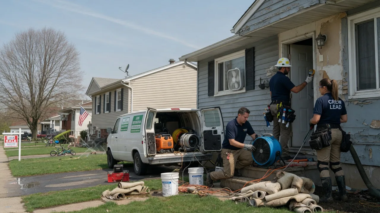 Flood Cleanup in Summerfield, TX near me