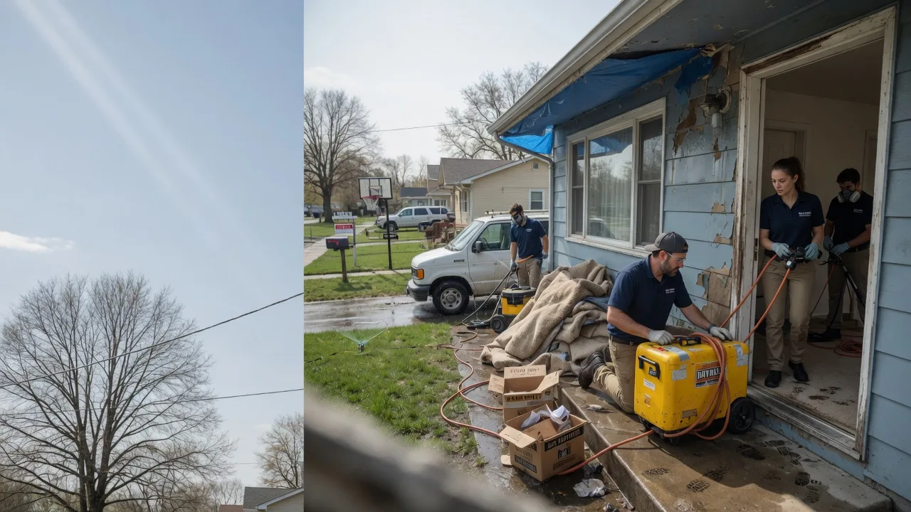 Basement Flood Cleanup in Summerfield, TX near me